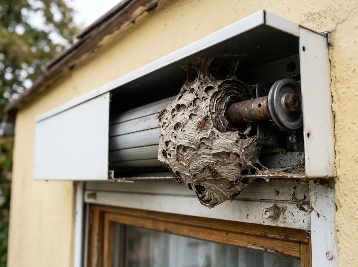 Rollladenkasten – der häufigste Nistplatz im Wohnhaus