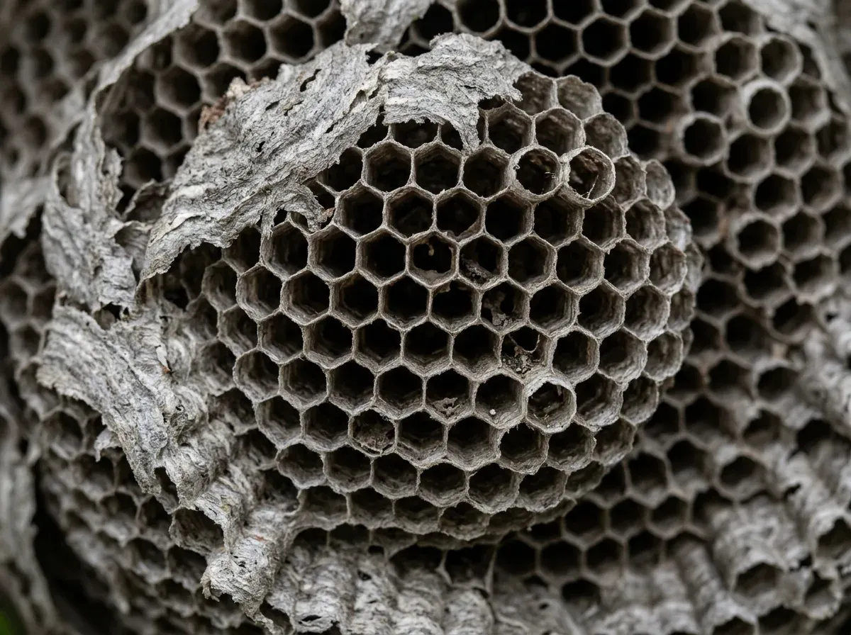 Papierartiges, geschichtetes Nestmaterial